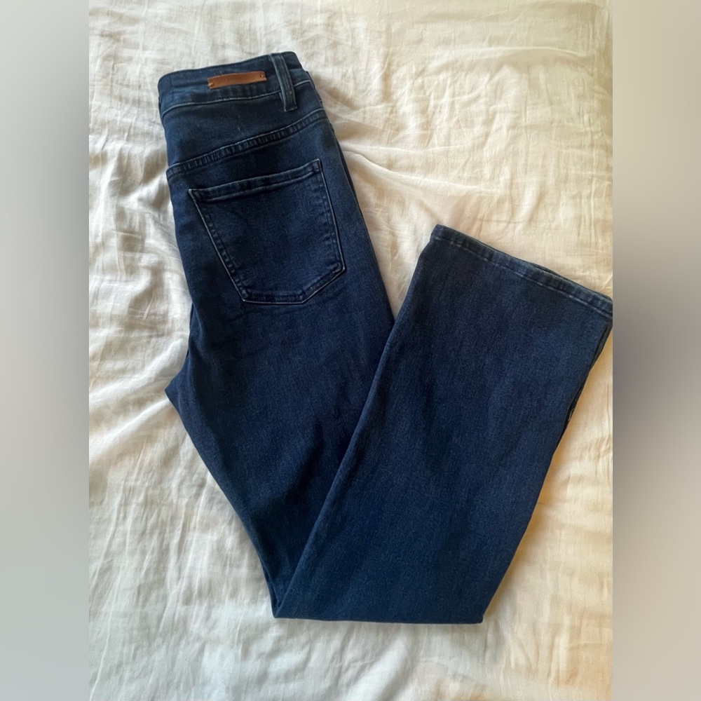 - Soft Surroundings dark wash jeans